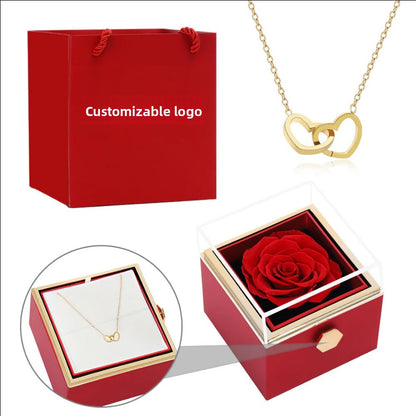 Rotating jewelry box